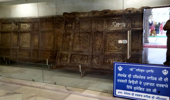 200-year-old doors of Golden Temple's 'Darshani Deori' on display