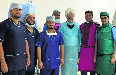First ASD surgery done  at Rajindra Hospital