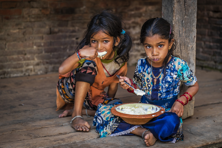 An extra meal and snacks twice a day was all it took to improve falling nutrition levels in this tribal district