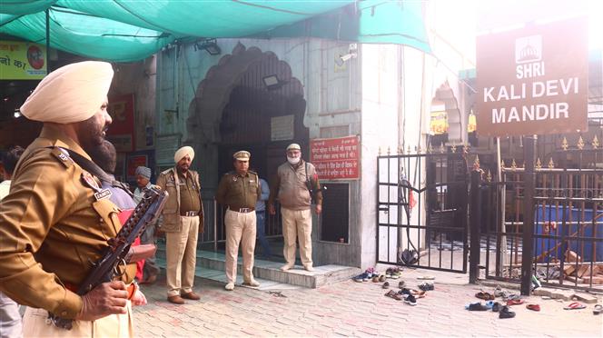 'Sacrilege attempt' at Kali Mata temple in Patiala; suspect arrested