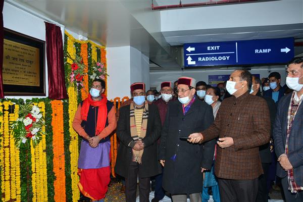 Himachal CM opens new OPD building at IGMC-Shimla