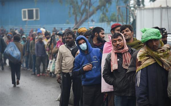 Migrant labourers not leaving Delhi, says police