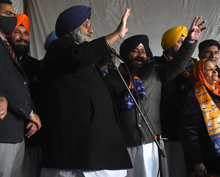 PUNJAB POLL 2022: Sukhbir Badal lashes out at Arvind Kejriwal over Sikh prisoners