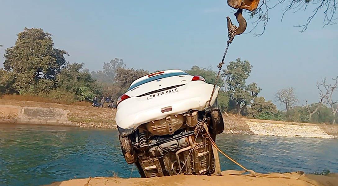 2 from Rampura Phul die as car falls into canal in Patiala