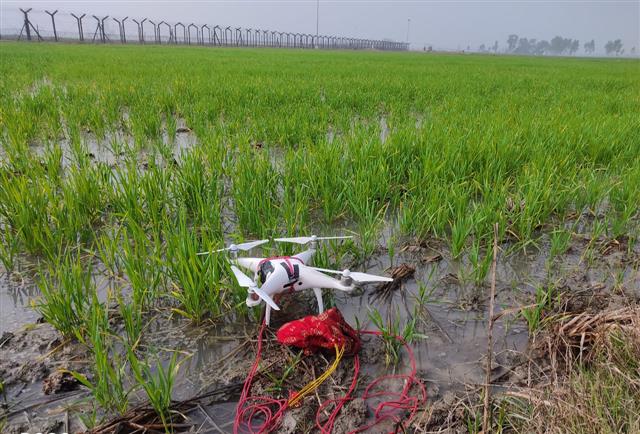 Drone found near India-Pakistan border