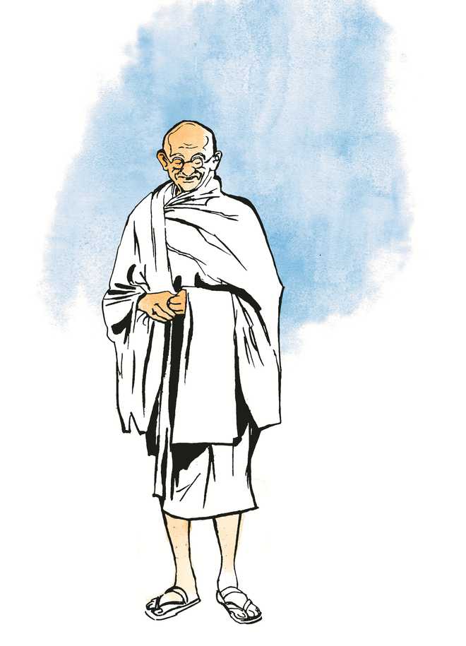 Gandhi coloring page  Free Printable Coloring Pages