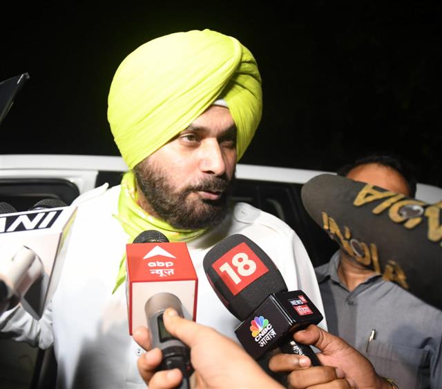BJP using Central agencies to trigger defections: Navjot Singh Sidhu