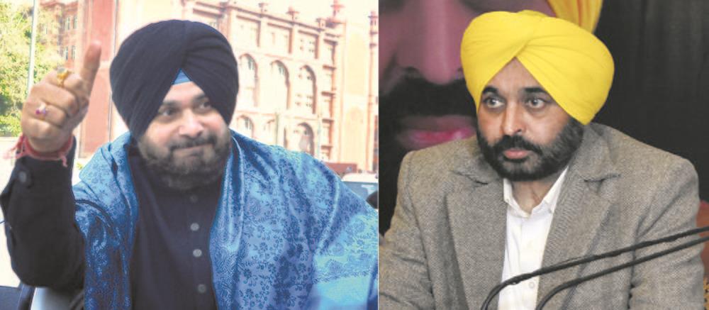 Punjab set for multi-cornered fight, Navjot Sidhu, Bhagwant Mann file nominations