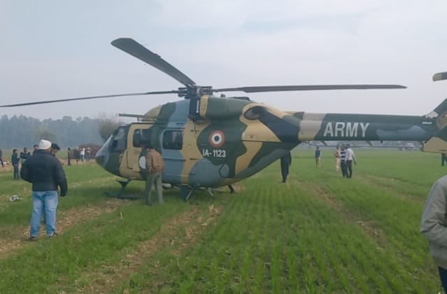 Mishap averted: Army chopper makes emergency landing in Haryana's Jind; all on board safe