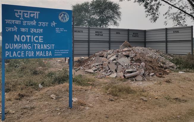 Few takers for C&D waste-lifting facility in Chandigarh