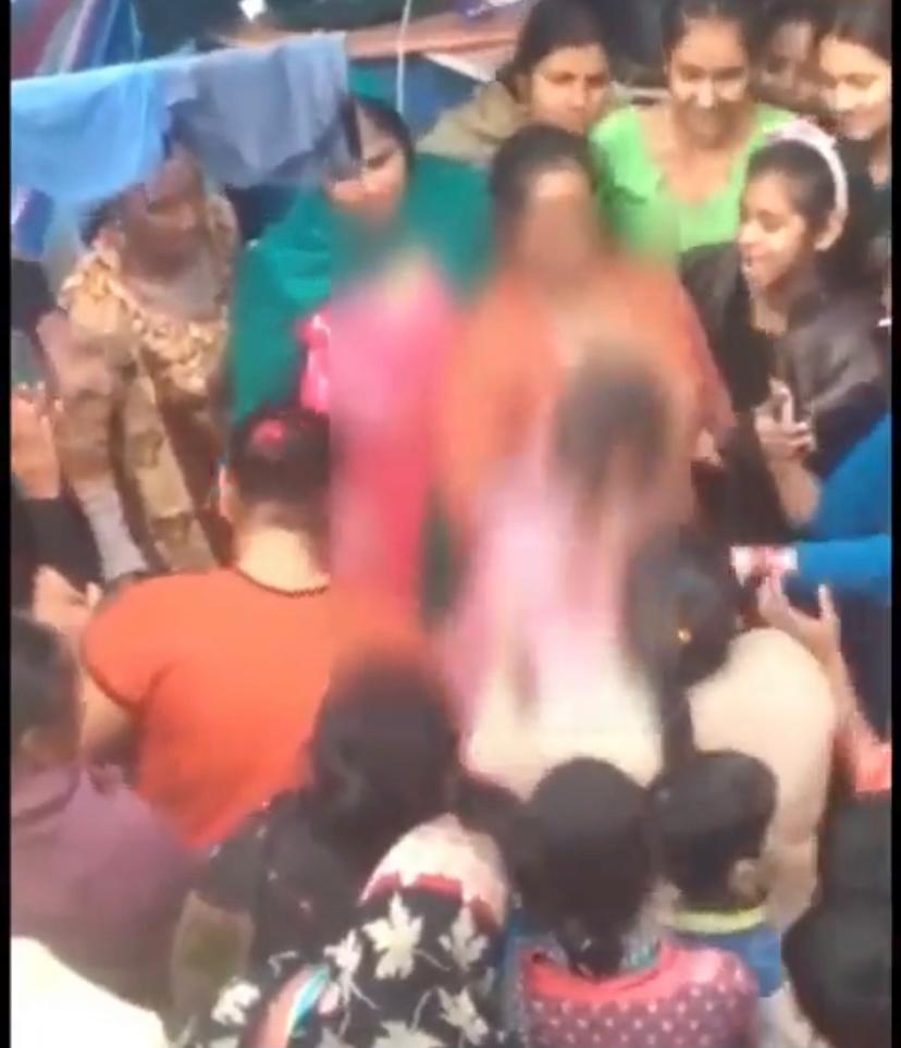 Woman assaulted, hair chopped, face blackened on Delhi street