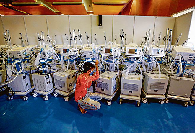 After Centre's rap, Chandigarh installs 20 ventilators handed over last year