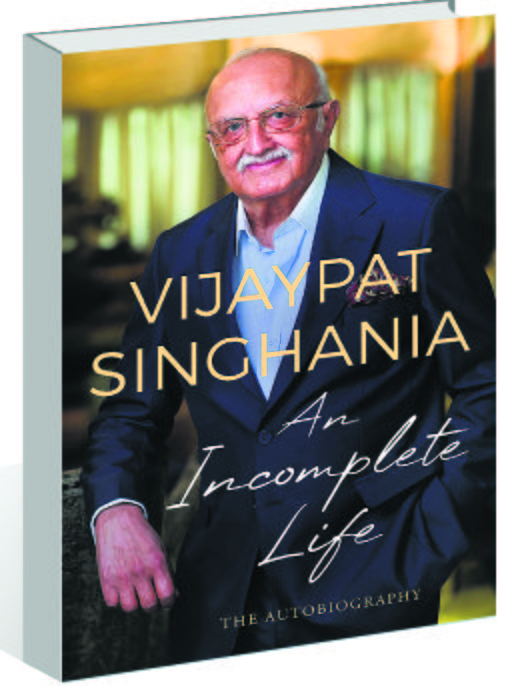 Vijaypat Singhania’s autobiography is about a full life, and many regrets
