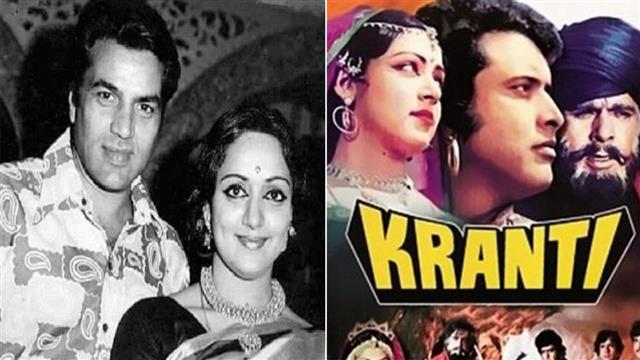 Hema Malini didn't want to wear white sari in 'Kranti', after her marriage to Dharmendra; this is how Manoj Kumar punished 'dream girl'