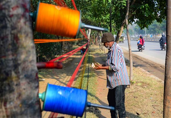 ‘Killer plastic kite thread’ takes over traditional industry