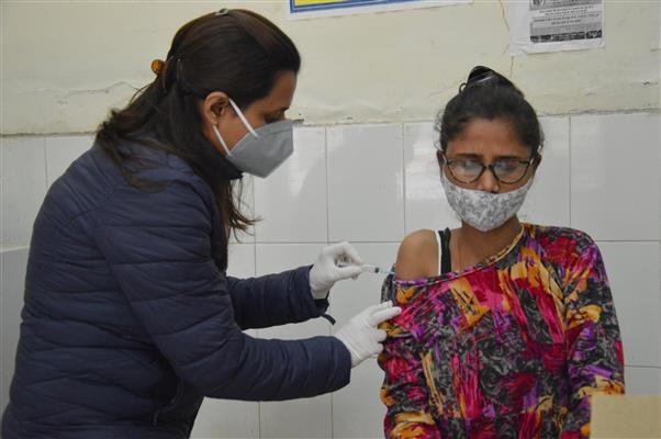 As cases rise, 11,704 get first dose in Ludhiana