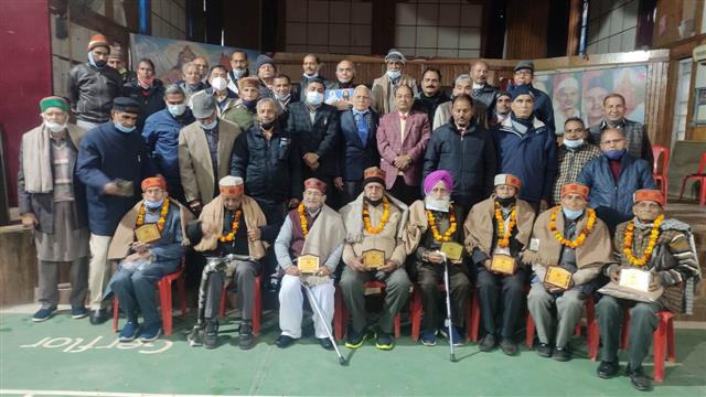 Pensioners honoured in Nurpur