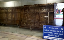200-yr-old doors on  display in Amritsar