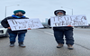 Sikhs, who represent major share of truckers, protest against Canada's vaccine mandates; as Trudeau and his family left their downtown Ottawa home