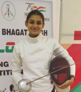 Chandigarh girl selected for Indian fencing team