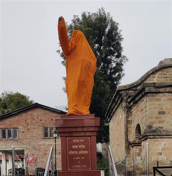 Caught in red tape, Ambedkar's statue awaits unveiling in Palampur