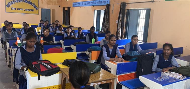 No more damaged desks, torn mats for govt school students in Haryana