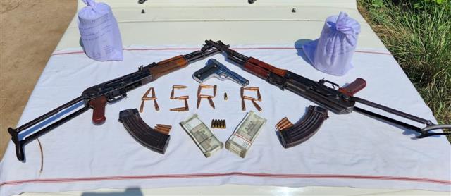 Punjab Police bust narco-terror module; operative held; tiffin bomb, 2 AK-56 rifles, 2kg heroin seized