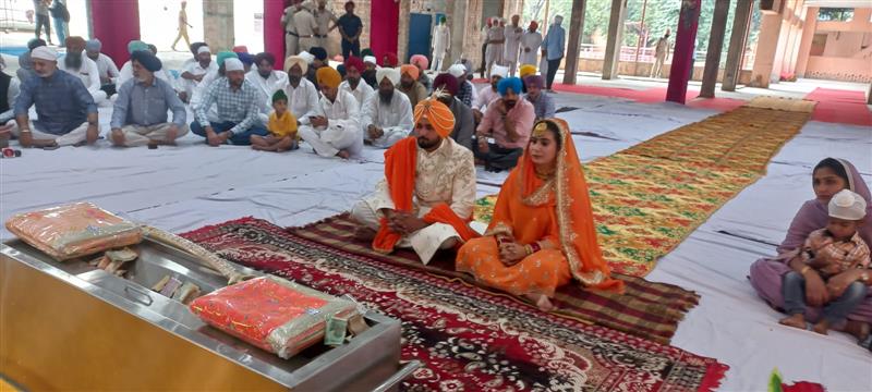 Sangrur MLA Narinder Kaur Bharaj marries AAP worker at Patiala village