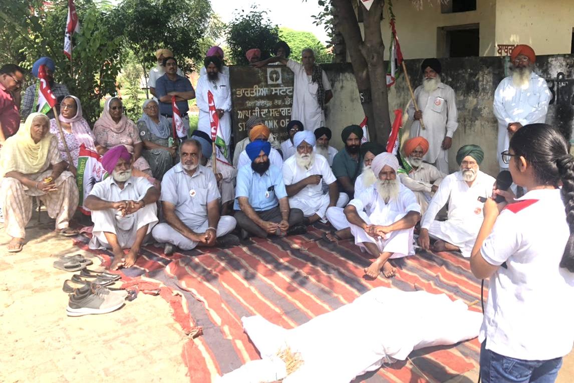 Mandi Ahmedgarh: Farmers hold protests to mark Ist anniversary of Lakhimpur Kheri violence