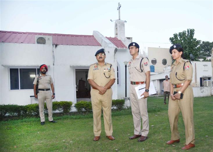 ADGP Arpit Shukla takes stock of Patiala shrines' security