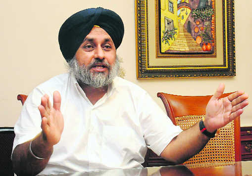 Funds of Punjab being squandered on ads in Gujarat: Sukhbir Badal