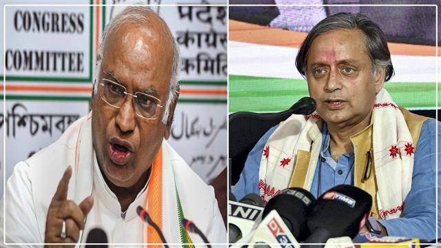 Kharge vs Tharoor on Monday as Congress set for non-Gandhi president after 24 years; results on Oct 19