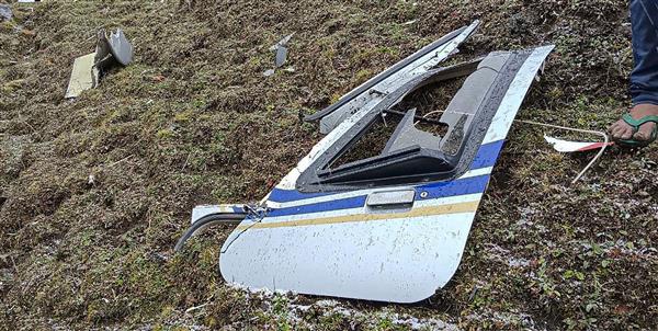 Copter crash near Kedarnath leaves 6 pilgrims, pilot dead