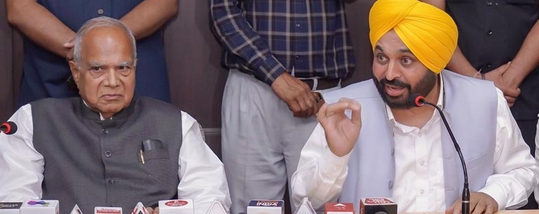 PAU VC appointment row: Punjab CM Bhagwant Mann writes to Governor Purohit, justifies Satbir Singh Gosal's appointment citing University Act 1970