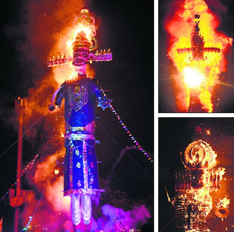 Chandigarh celebrates Dasehra with a bang, light & sound shows add to fervour