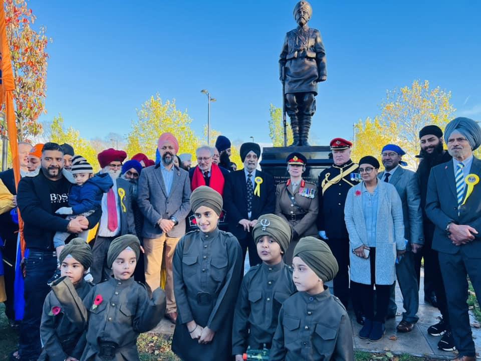 Statue honouring Sikh soldiers unveiled in United Kingdom - The Tribune India