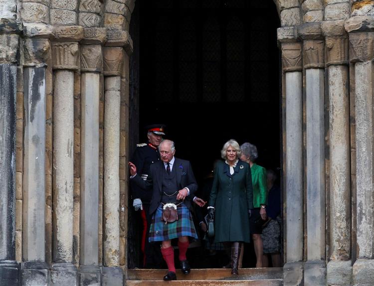 King Charles III in first engagement since Queen's death