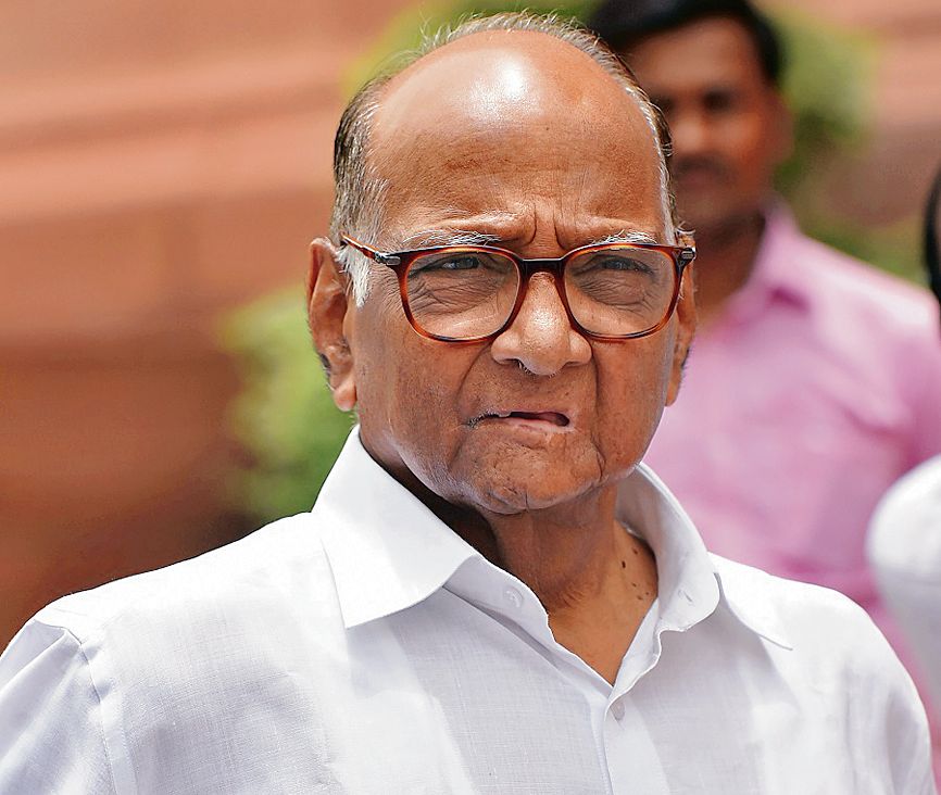 Sharad Pawar admitted to hospital after he feels uneasy