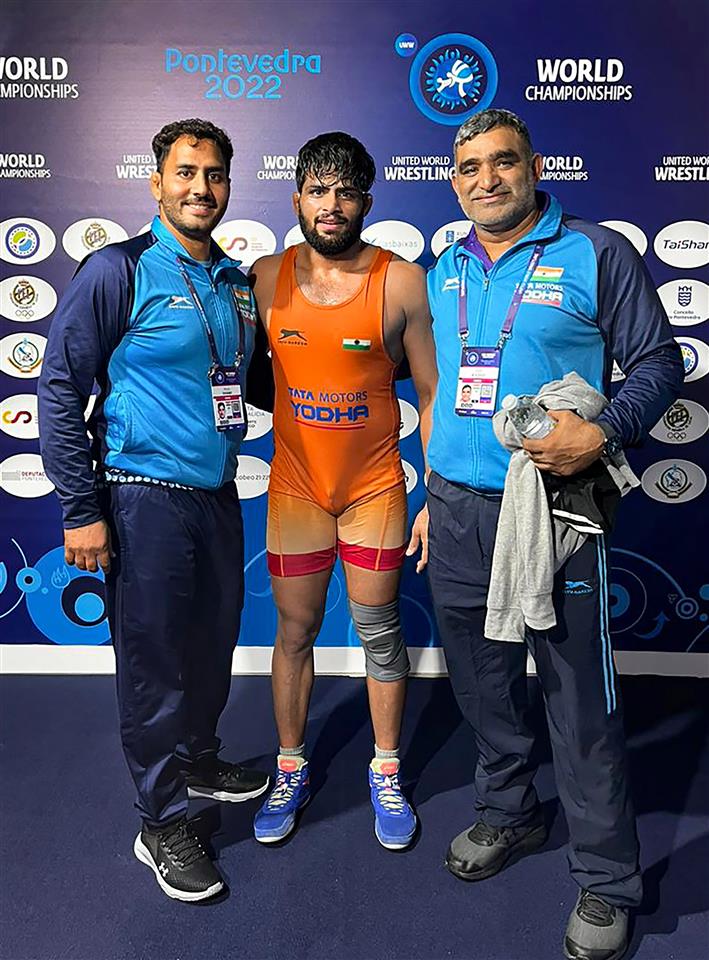 Bhanwala becomes first Indian wrestler to win medal at U-23 Worlds, takes bronze