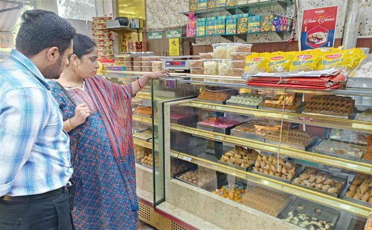 Patiala health officials raid sweets shops, collect six samples