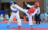 Sector 32 college emerge overall taekwondo champs