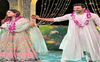Richa & Ali dance to popular song Ambarsariya...