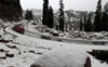 Snowfall at higher reaches, hail in Kufri