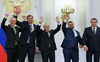 Russia annexes four Ukraine regions, invites US-UK curbs