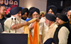 Ex-DSGMC president Paramjit Sarna joins hands with SAD chief Sukhbir Badal to ‘unite Sikh community’