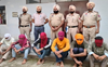 14-member gang of drug peddlers, addicts busted, 6 land in police net