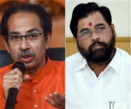 Thackeray, Shinde factions submit symbols, names to Election Commission