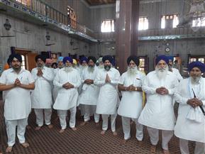 Ambala SGPC members march towards Amritsar to oppose validation of Haryana Sikh Gurdwara Management Act