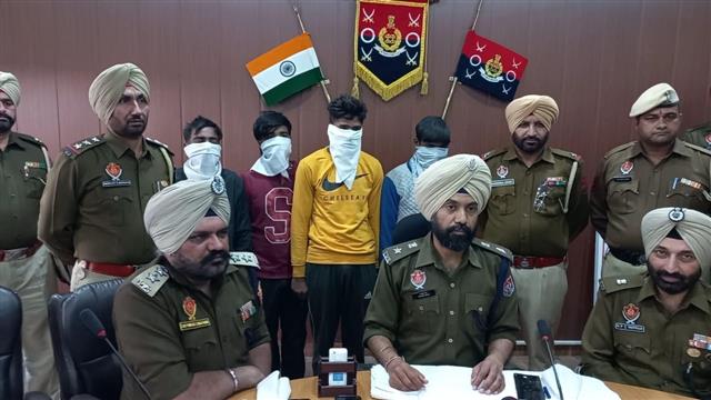 Seven of two gangs held in loot, vehicle-theft cases in Ludhiana