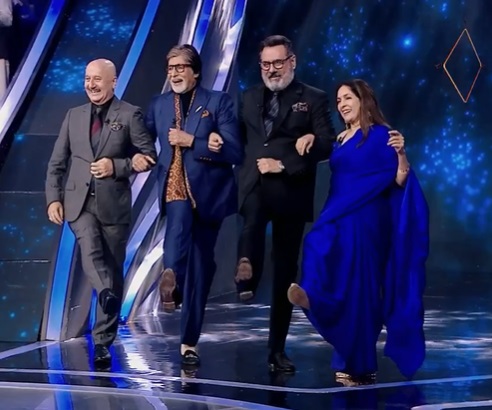 Watch: Amitabh Bachchan, Anupam Kher, Boman Irani, Neena Gupta get teary eyed on ‘KBC 14’